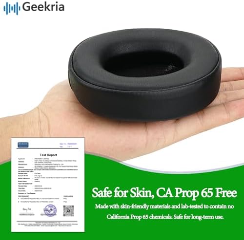 Upgrade Your Xbox Gaming Experience with Geekria Replacement Ear Pads – Premium Comfort & Enhanced Sound Isolation, Easy Installation Video Included, Durable Black Ear Cushions for Wireless/Stereo Headset Repair