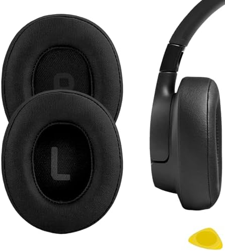 Transform Your JBL Headphones with Geekria Quick Fit Replacement Ear Pads – Premium Memory Foam Ear Cushions for Enhanced Comfort and Sound Isolation – Compatible with JBL Tune 700 BT, 750 BTNC, 710 BT, 720 BT, 760 NC, 770 NC – Sleek White Design for Modern Aesthetic – Easy Installation for Long-Lasting Audio Enjoyment and Hygiene