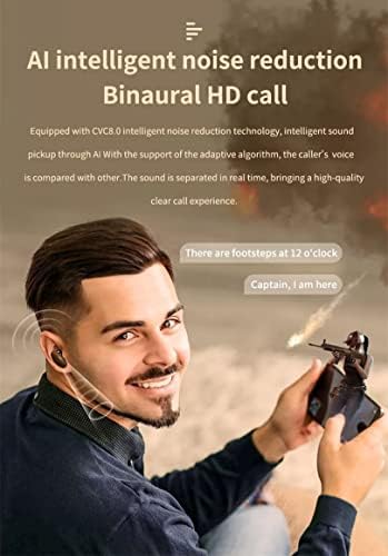 Acuvar Bluetooth 5.2 In-Ear Wireless Earbuds – Stylish Purple Finish with IPX6 Waterproof Protection, Touch Control for Effortless Operation, Built-In Microphone for Hands-Free Calling, USB-C Charging Case for Extended Battery Life – Premium Sound for Active Lifestyles and Seamless Connectivity