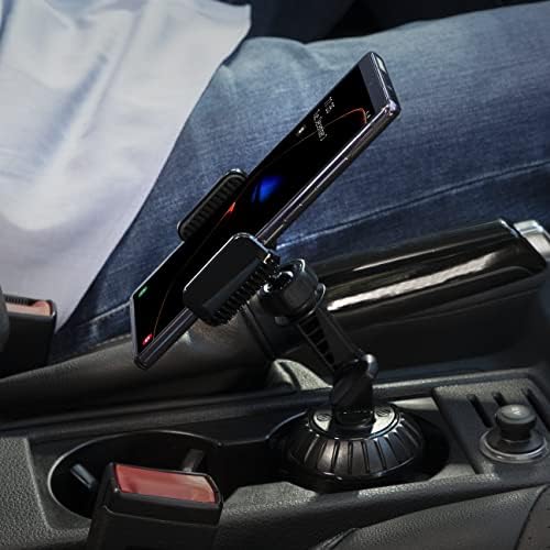 Scosche SUFMPS-SP Universal Cell Phone Stand and Holder with Non-Slip Cradle, Foldable, Adjustable Non-Magnetic Mount for Home Office Desk or Travel Compatible with iPhone, Tablet and All Devices – Enhanced Compatibility and Speed