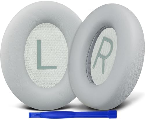 Transform Your Audio Experience with SOULWIT Lambskin Replacement Earpads for Bose 700 Headphones – Luxurious Comfort Meets High-Density Noise Isolation Foam, Enhanced Thickness for Extended Listening Bliss – Stylish Grey Finish for Perfect Compatibility and Performance