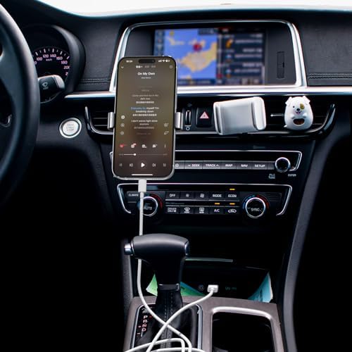 Premium Carplay Cable for i Phone 16/15 & i Pad – 6 ft USB A to USB C Charging & Sync Cord – Enhanced Speed & Compatibility for Seamless Connectivity in Your Vehicle – Durable White Design for Everyday Use – Ideal for i Phone 16/15 Pro, Plus & Max Models, i Pad 10 th Gen & Air – Elevate Your Driving Experience with High-Performance Data Transfer & Power Solutions
