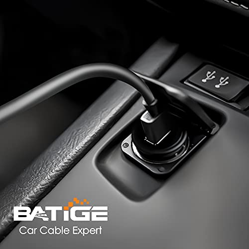 Enhance Your On-the-Road Connectivity with BATIGE 5-Pack Waterproof USB 3.0 Male to Female Flush Mount Extension Cables – 1 ft Durable High-Speed Data Transfer for Cars, Trucks, Boats & Motorcycles – Streamlined Design for Neat Installations and Superior Device Management