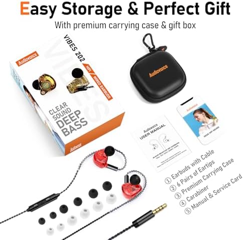 Unleash Exceptional Sound Quality with Vibes 202 MC USB-C Wired Earbuds: Premium Hi-Fi Audio, Advanced Noise Isolation, Ergonomic Comfort for i Phone 15/16 – Built-In Microphone for Effortless Communication & Durable Silver-Plated Cable – Includes Portable Case for On-the-Go Convenience
