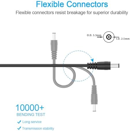 Versatile 6 V 1 A AC-DC Power Adapter with 5 Multi-DC Connectors – Perfectly Compatible with Breg Polar Care Cube & HON-Kwang HK Series – Global Input Voltage Range of 100 V to 240 V – Lightweight, Robust Design for Reliable Daily Performance and Adaptability