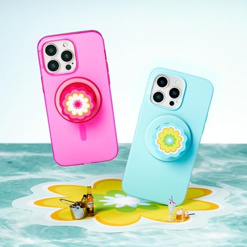 Mag Safe-Ready Tidepool Lava Pop Socket Phone Grip & Stand – Magnetic Hold for Effortless Wireless Charging, Hands-Free Viewing, and Stylish Functionality – Transform Your Mobile Experience with Enhanced Compatibility and Unique Design