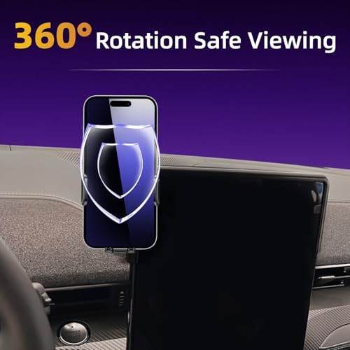 Upgrade Your Driving Experience with the Ultimate Ford Mustang Phone Holder (2016-2023) – 360-Degree Adjustable Cradle for 4-7 Inch Smartphones, Quick-Release Mechanism for Effortless Access, Durable Auto Accessory for Seamless Navigation and Safe Connectivity