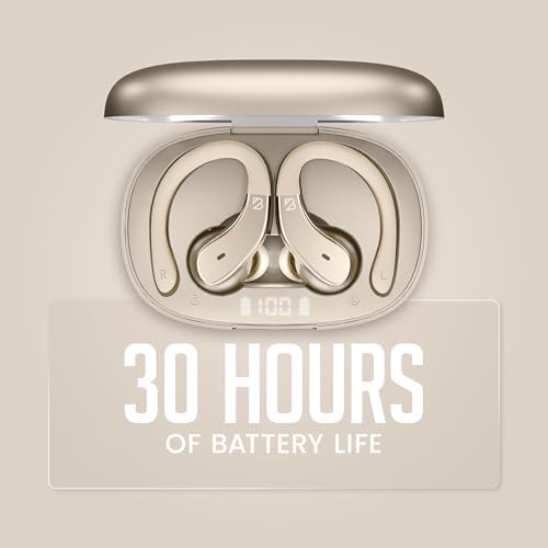 Back Bay Audio Runner’s Wireless Earbuds – Cutting-Edge Bluetooth Sports Headphones with Immersive Deep Bass, Ergonomic Comfort, and IPX7 Waterproofing for Dynamic Athletes – Ideal for Running, Gym Sessions, and Intense Workouts – 2025 Model Featuring Enhanced Connectivity and Up to 8 Hours of Continuous Playtime