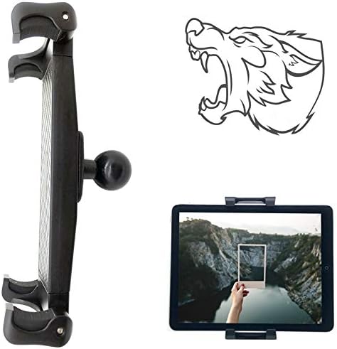 Maximize Your Mobile Experience with the Lycan Series Universal Tablet & Smartphone Holder – Ideal for i Pad Pro, i Phone 13, Galaxy Tab S21/S22 & More – Hands-Free Streaming, Gaming, and Work Enhanced with 1″ Rubber-Coated Ball for Stability – Lightweight, Durable, and Effortlessly Clean Mounting Solution for Professionals and Casual Users Alike