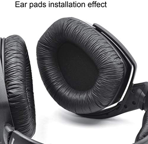 Premium Protein Leather Ear Pads for Sennheiser HDR RS165, RS175, RS185, RS195 Wireless Headphones – Enhanced Comfort with Added Thickness, Superior Sound Isolation, and Effortless Installation