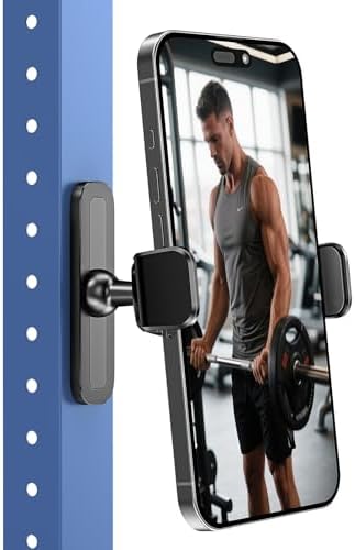 APPS2 Car Gym Magnetic Phone Holder – 360-Degree Adjustable Mount for Smartphones (4.7-6.5″) – Durable Alloy Base & Joint – Sleek Design for Enhanced Safety & Convenience on the Road – Optimal Viewing Angles for Navigation & Hands-Free Calls – Reliable Magnetic Grip for Secure Smartphone Support – Compact Gym Phone Accessory for Easy Installation & Use – Elevate Your Driving Experience with Robust Performance & Stylish Aesthetics