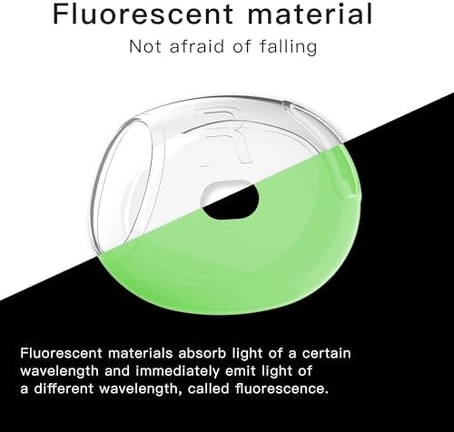 Ultimate Performance Glow-in-the-Dark Anti-Scratch Ear Tips for Air Pods 4 – Ergonomic Comfort and Superior Grip for Active Lifestyles – US Patent Registered Earbud Covers for Enhanced Noise Isolation and Durability