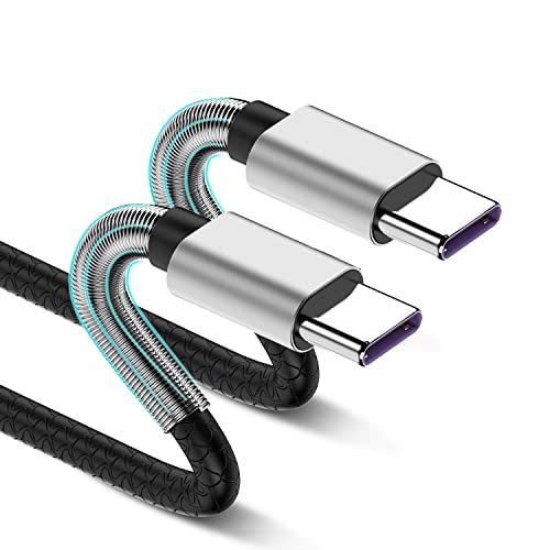 Cyven Premium 10 ft USB C Fast Charging Cable – 3-Pack High-Speed Type C Charger for Android Devices, Compatible with Samsung Galaxy S10, S9, S8 Plus – Enhanced Durability and Flexibility for Everyday Use