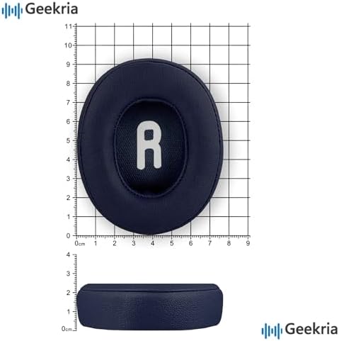 Transform Your JBL Headphones with Geekria Quick Fit Replacement Ear Pads – Premium Memory Foam Ear Cushions for Enhanced Comfort and Sound Isolation – Compatible with JBL Tune 700 BT, 750 BTNC, 710 BT, 720 BT, 760 NC, 770 NC – Sleek White Design for Modern Aesthetic – Easy Installation for Long-Lasting Audio Enjoyment and Hygiene
