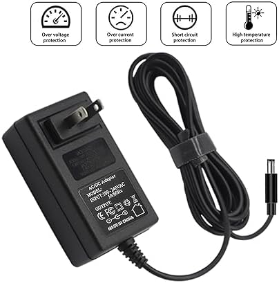 Universal 18 V 2 A AC Adapter with 8 Interchangeable Tips – Versatile and Compact Power Supply for 100-240 V Input, Ideal for 1 A to 2 A Devices – Reliable DC Converter with Standard 5.5 x 2.5 mm Output Jack – Perfect for Home, Travel, and Electronic Equipment Compatibility