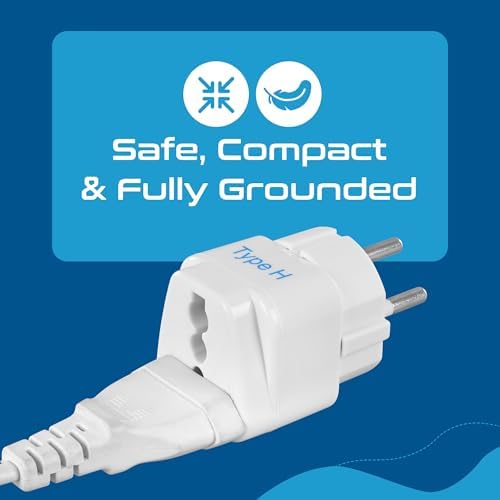 Ultimate Compact Travel Power Adapter for UK & Ireland – Dual USB & USB-C Fast Charger with 3.1 A Output – Type G Plug Converter for Seamless Global Connectivity in Hong Kong, England, Dubai, and Saudi Arabia – Safe, Efficient Design for Smart Travelers
