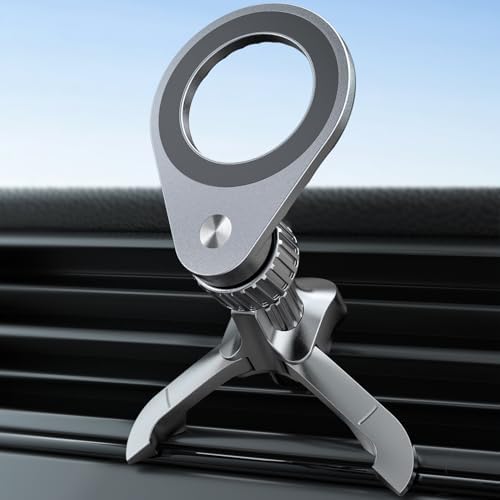 eSamcore Fits MagSafe Car Mount [2 Pack], Magnetic Phone Holder for Car Vent Strong N52 Magnets Air Vent Cell Phone Holder Clip for iPhone 16/15/ 14/13/ 12/ Pro Max – Enhanced Compatibility and Speed