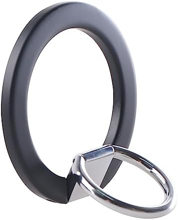 Magnetic Phone Ring Stand Holder Cell Phone Ring Holder 360 Degree Rotation Finger Ring Grip Adjustable Kickstand & Magnet Wireless Charging for iPhone 14 Plus 13 12 Pro Max Mini Accessories – White – Enhanced Compatibility and Speed