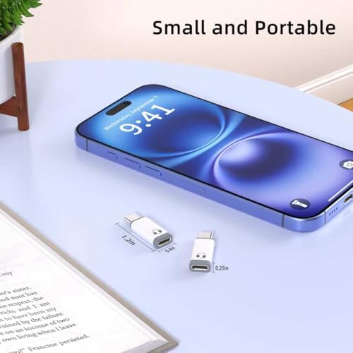 Premium 4-Pack Lightning to USB C Adapters for i Phone 15/16 and Galaxy S24 – Fast Charging & Data Sync Solutions for Seamless Connectivity, Compact Design, and Enhanced Durability – Essential Accessory for Modern Devices
