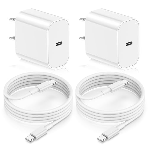High-Speed 10 ft i Phone 15/16 Charger with 20 W USB-C Power Adapter – Premium Type C Cable for Fast Charging, Enhanced Durability, and Broad Compatibility with i Pad Air & Mini, Ideal for Home & Office Use