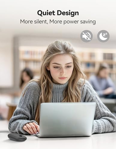 TECKNET Dual Mode Bluetooth Mouse – Compact Portable Wireless Mouse with Silent Clicks for Laptops & Desktops | Seamless Bluetooth 3.0/5.0 & 2.4 GHz USB Connectivity | Ergonomic Design for PC, Chromebook & Mac Users – Sleek Grey Finish for Ultimate Style and Comfort