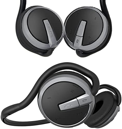 Soundbot SB221 HD Bluetooth 4.0 Sports-Active Earbuds – 20 H Music, 25 H Calls, Sweat-Resistant Ergonomic Fit, Voice Command Ready, Enhanced Compatibility for Fitness Enthusiasts – Unmatched Sound Quality & Freedom of Movement in Black