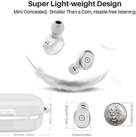 TOZO T10 True Wireless Bluetooth 5.3 Earbuds – 45 Hours of Playtime, IPX8 Waterproof Stereo Headphones with Built-in Mic – Customizable Sound with 32 EQ Settings via App for Enhanced Audio Experience and Seamless Connectivity