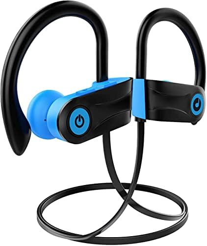 Otium Wireless Bluetooth Earbuds – IPX7 Waterproof Sports Headphones with 15-Hour Playtime for Gym & Running – Superior Sound Isolation & Ergonomic Comfort for Active Lifestyles – Seamless Device Compatibility – Black