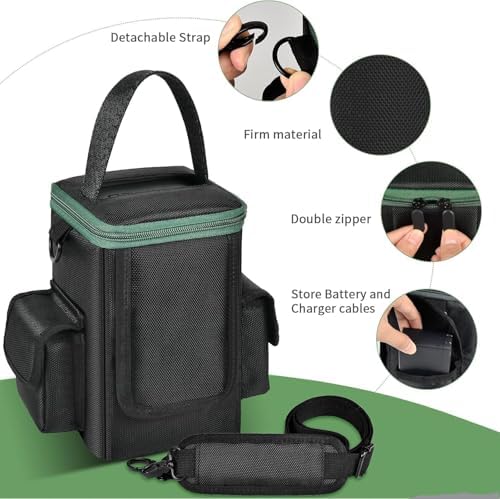 Anker Power Bank Soft Storage Bag – 60,000 m Ah Capacity, Lightweight Protective Case for Cables & Accessories, Stylish Green Design, Ideal for Outdoor & Travel Charging Solutions