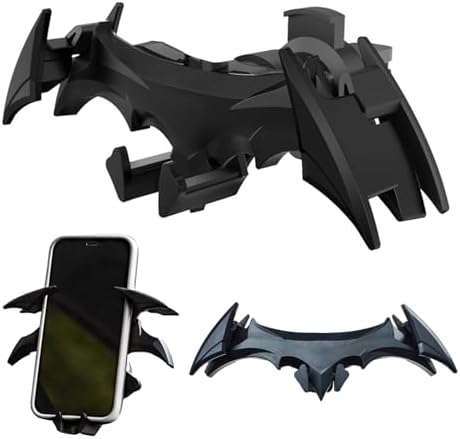 Stylish Bat Phone Holder for Car Vent – Universal Hands-Free Cell Phone Mount with Gravity Lock Mechanism, Ideal Gifts for Men and Unique Car Accessories – Enhance Your Driving Experience and Decorate Your Vehicle with This Innovative Phone Cradle