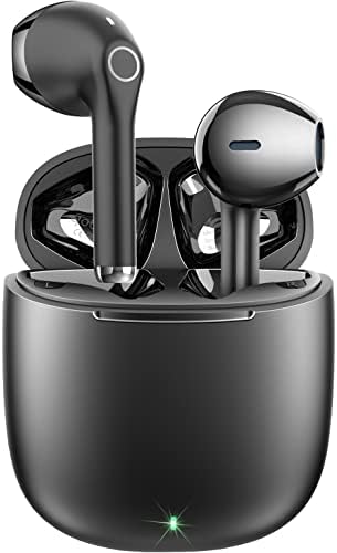 Unleash Your Sound with yobola Wireless Earbuds – Lightweight Deep Bass Bluetooth Headphones for Active Lifestyles, 25-Hour Playtime, Touch Control, IPX5 Waterproof, Built-in Microphone for Clear Calls – Perfect for Running and Fitness Enthusiasts