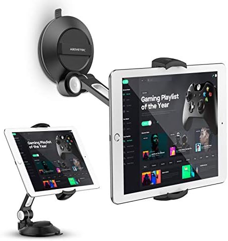 Maximize Your Mobile Utility with the Above TEK i Pad Suction Mount – Versatile Phone & Tablet Holder for 4″-11″ Devices | Secure Suction Cup Technology for Cars, Trucks, and Home Use | Adjustable Arm for Perfect Viewing Angles | Lightweight and Durable Design for Easy Portability | Ideal for Hands-Free Navigation, Streaming, and Calls | Elevate Your Experience on Windows, Mirrors, and Dashboards