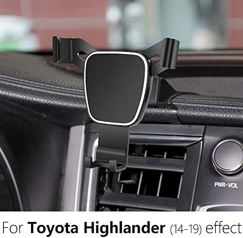 Toyota Highlander 2008-2013 Custom Car Phone Holder – Secure Mobile Phone Mount for Navigation & Hands-Free Use – Durable Auto Accessory for Enhanced Driving Safety and Convenience