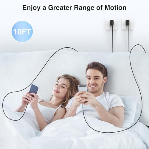 Dual 45 W Rapid Charge Kit with 10 ft USB C to C Cable – High-Performance Power Adapter for Samsung Galaxy S Series & Note Series – Unmatched Efficiency, Extended Cable Length, and Superior Safety Features for Fast Charging Needs