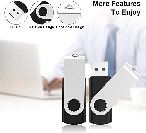 KEXIN 10-Pack 32 GB USB Flash Drives – Portable Memory Sticks with Enhanced Speed & Compatibility for Effortless Data Storage and Transfer, Perfect for Home, Office & School Use