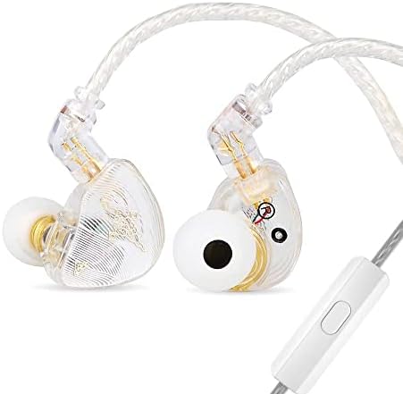 Linsoul TANGZU Wan’er S.G Audiophile In-Ear Earphones – 10 mm Dynamic Driver with PET Diaphragm for Superior Sound Quality, Ergonomic Design for Ultimate Comfort, Detachable 2-Pin OFC Braided Cable, Built-in Mic for Convenient Calls – Stylish Green Finish Perfect for Musicians and DJs