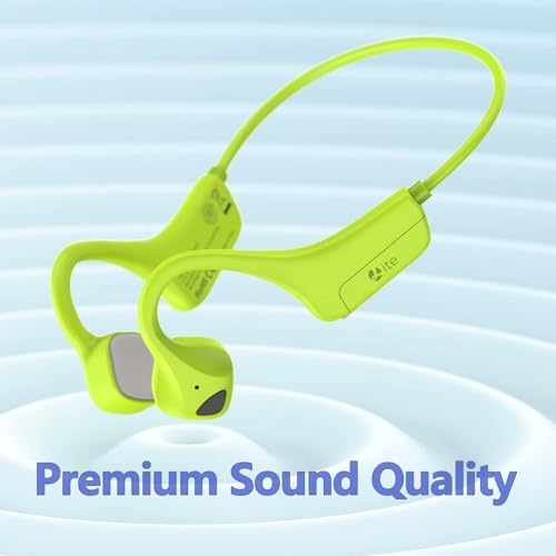 Revolutionary Waterproof Bone Conduction Bluetooth Earbuds – Open-Ear Design Perfect for Active Lifestyles with Youth Whisper Technology and Integrated Microphone for Superior Sound Clarity and Effortless Hands-Free Calls