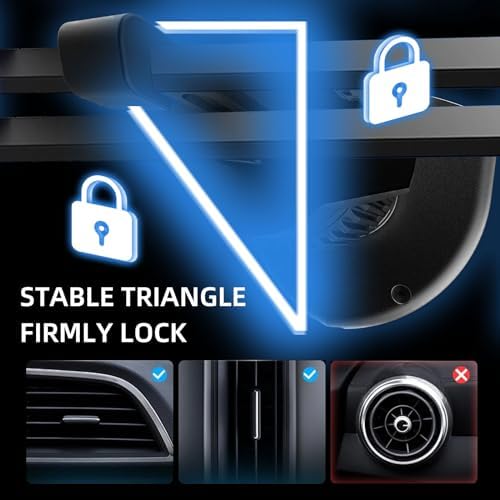 Mag Safe Car Mount Charger for i Phone 15/14/13/12 Series – 15 W High-Speed Magnetic Wireless Holder, Secure Air Vent Attachment, Sleek Black Design for Effortless Charging and Hands-Free Navigation