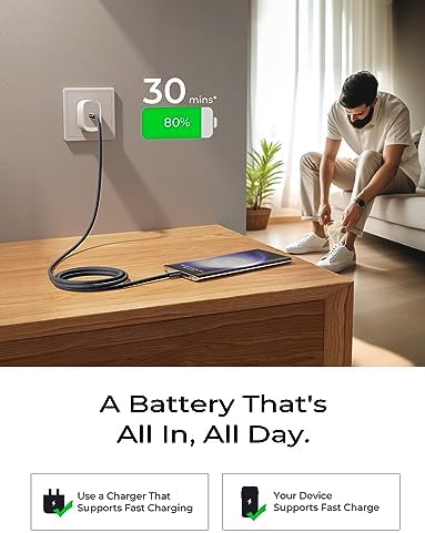 LISEN USB C to USB C Cable 5-Pack – Premium Fast Charging Solution with 60 W Power Delivery, Versatile Lengths (3.3 FT, 6.6 FT, 10 FT) for i Phone 16, i Pad Mini 6/Pro, Mac Book Pro 2020 & Samsung S23 – Durable, High-Speed Connectivity for All Your Devices