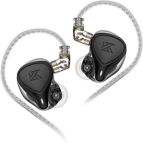 erjigo ZEX Pro Triple Hybrid Driver Hi-Fi In-Ear Earphones with Detachable Silver-Plated Cable (Pearl Finish) – Premium Audiophile Sound, Unmatched Comfort, and Versatile Device Compatibility for Enhanced Listening Experience