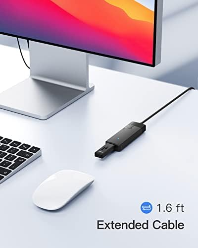 Inateck 10-in-1 USB C Docking Station – Ultimate 4 K 60 Hz HDMI Hub with RJ45 Ethernet and 100 W Power Delivery for Seamless Device Connectivity on Windows, Mac, and Linux – Optimize Your Workspace and Boost Productivity
