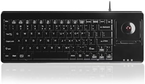 Transform Your Workspace with the Perixx PERIBOARD-515 H Wired USB Keyboard Featuring Integrated Touchpad and Dual USB Hubs – Compact Efficiency for Seamless Navigation and Enhanced Productivity in Home and Office Settings