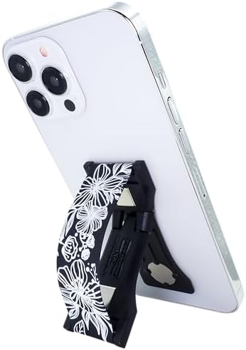 Upgrade Your Smartphone Handling with LOVEHANDLE PRO Premium Phone Grip – Vibrant Daisy Print – Multi-Functional Silicone Strap, Magnetic Mount & Kickstand for Effortless Device Management and Hands-Free Viewing Experience – Ideal for Stylish Mobile Use