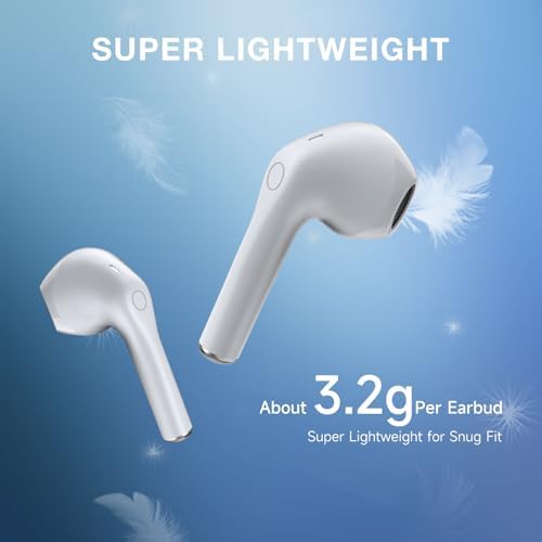 Premium Wireless Earbuds with Bluetooth 5.3 – 1 Hora Sports Headphones Offering Deep Bass Sound and Extended Battery Life, Ergonomic In-Ear Design for Active Lifestyles – Compatible with i Phone, Android, Tablets, and Laptops – Superior Audio Experience in a Compact Charging Case