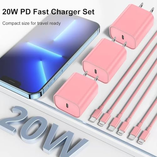 Ultra-Fast 3 FT USB-C to Lightning Charger Cable for i Phone 14, 13, 12, Pro Max & More – Certified High-Speed Charging, Enhanced Durability, and Universal Compatibility for Efficient Power Delivery – Perfect for Home, Office, and Travel Use