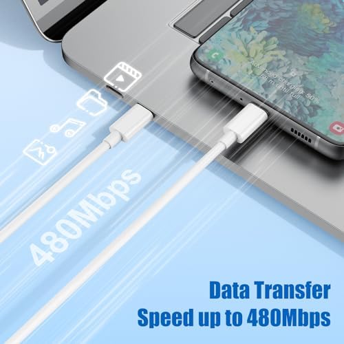 Car Carplay Cable for Apple iPhone 16 15 Pro Plus Max Plus, [3-Pack,3.3FT+3.3FT+3.3FT] USB A to USB C for Carplay USB C Cord, USB C Cable for iPad Pro/Air/Mini,Samsung Galaxy Car Charger Cable Cord – Enhanced Compatibility and Speed