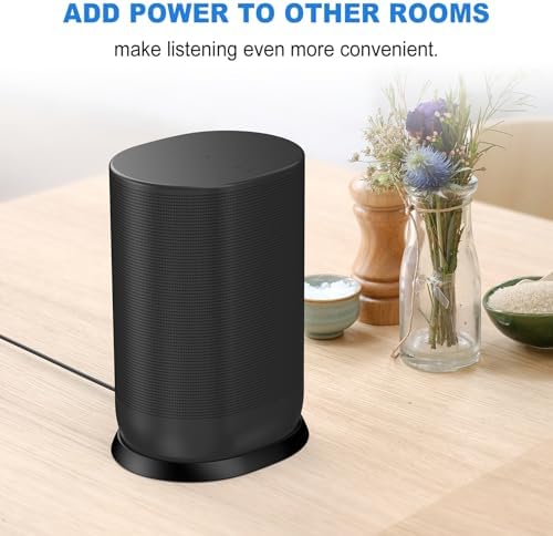 Efficient Charging Dock for Sonos Move Gen 1 & 2 – 45 W Power Adapter Included – Modern Design for Optimal Audio Experience and Quick Power Access