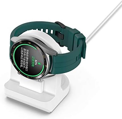 Sleek Dual Silicone Charging Dock Set for Huawei Honor Watch 4/GS3/GS4 – Premium Non-Slip Holder for Secure and Stylish Charging – Ideal Home & Office Solution for Effortless Smartwatch Power-Up – Compact, Lightweight, and Durable Design for On-the-Go Convenience
