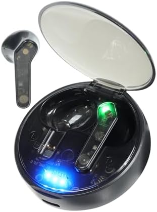 Revolutionary Ear Hook Bluetooth Wireless Headphones – Comfort-Focused Noise Cancelling Earphones with Microphone for Android & i Phone Compatibility (Red) – Effortless Connectivity, Ultimate Sound Quality, and Ergonomic Design for All-Day Wear