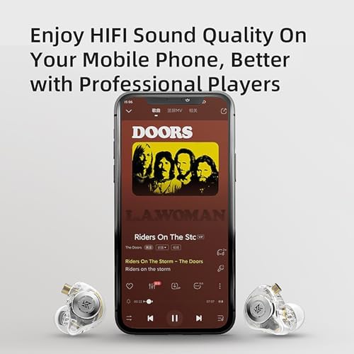 KZ EDX Pro Hi-Fi Gaming Earbuds – Unmatched Audio Clarity with Deep Bass for Gamers & Audiophiles – Customizable Detachable Cable for Long-lasting Performance – Ergonomic Design for Prolonged Comfort – Seamless Compatibility Across All Devices – Transform Your Sound Experience with Premium Quality